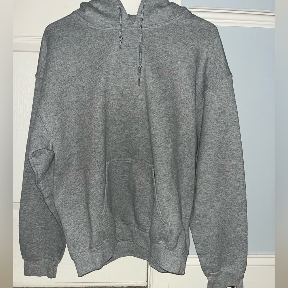 Plain Goosewing Gray Hoodie